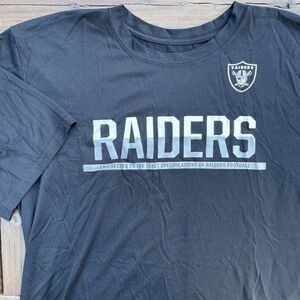 Las Vegas Raiders Nike NFL Training Apparel Dri-Fit Short Sleeve Shirt Mens XL